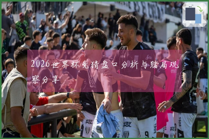 2026世界杯竞猜盘口分析与赌局观察分享